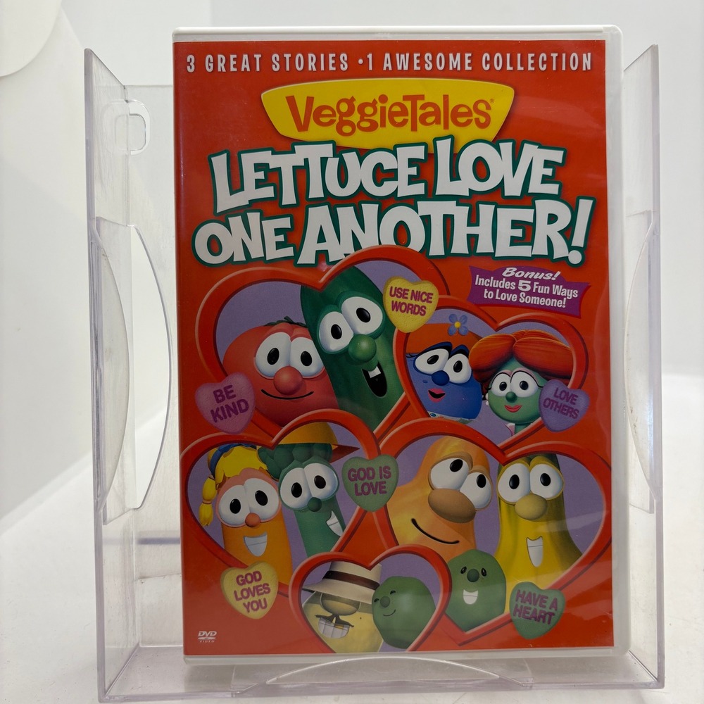 VeggieTales Lettuce Love One Another DVD Big Idea 31288-9 Kids Christian Movie